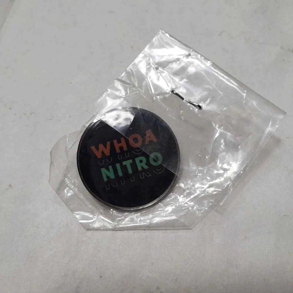 3 Starbucks Ltd Ed Barista Exclusive Pin‎ Keychain Whao Nitro 100% Siren Logo